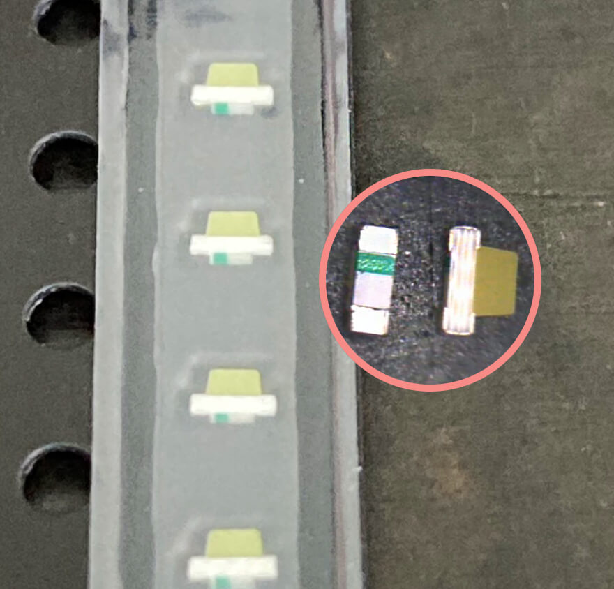 側發光0603 側邊發光 白LED 高亮貼片LED 10入 | 彥翔電腦資訊有限公司