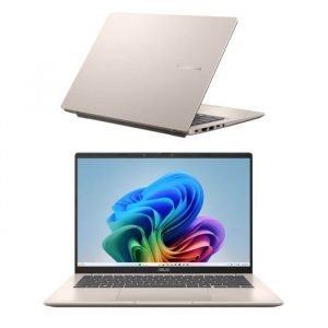 ASUS X1407QA-0031D26100 14吋鉑金色AI文書效能筆
