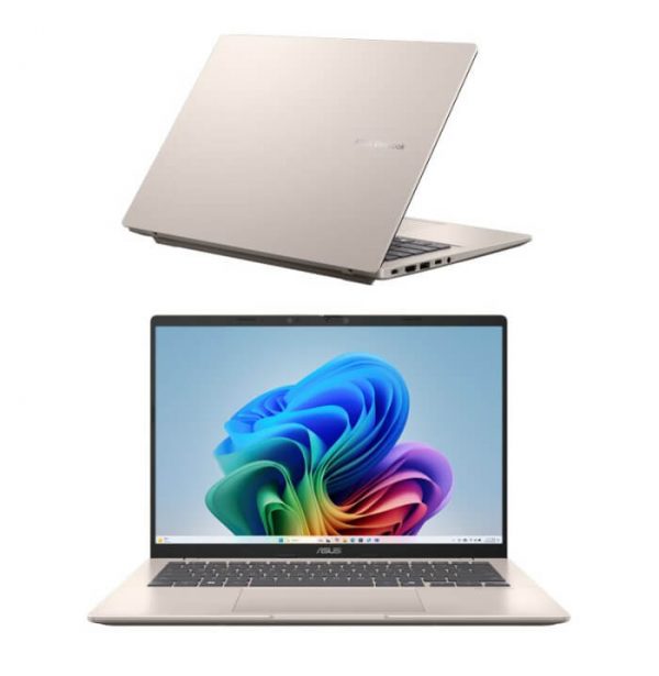 ASUS X1407QA-0031D26100 14吋鉑金色AI文書效能筆