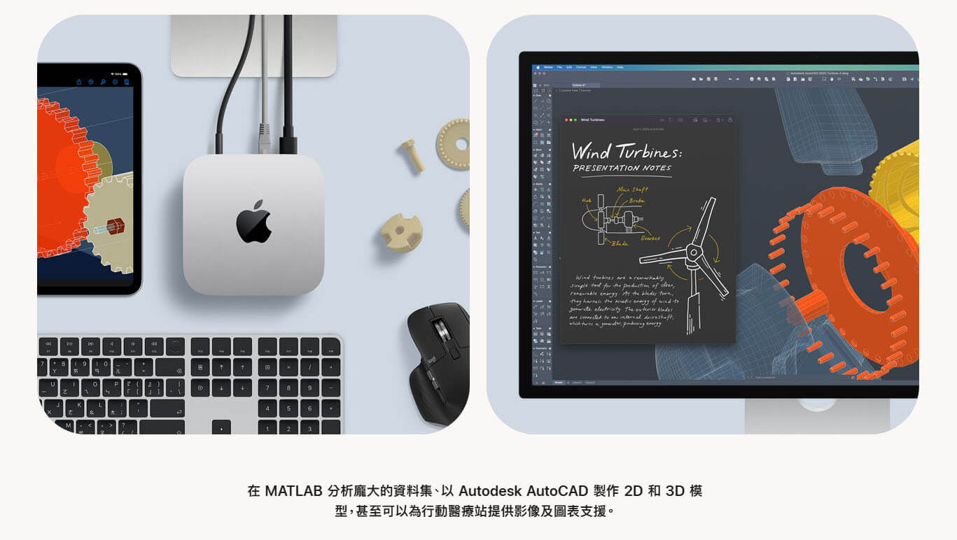 Apple Mac mini M4晶片 10核 CPU / 10核 GPU + 16GB 記憶體 + 512GB SSD