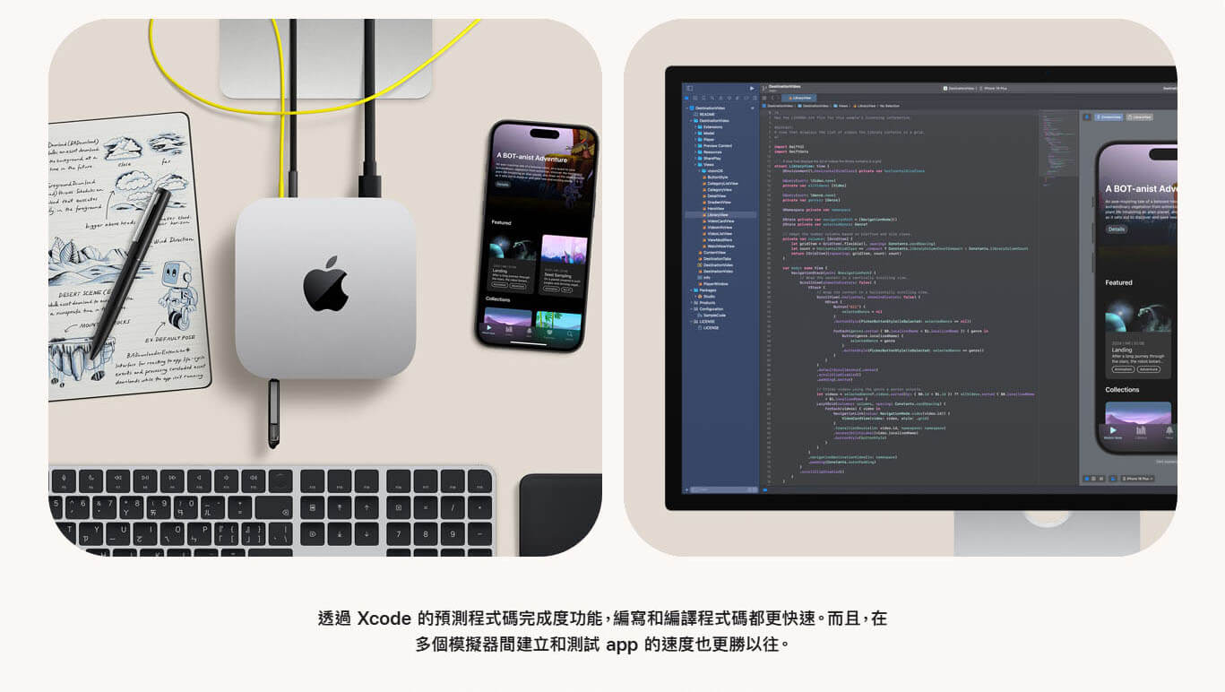 Apple Mac mini M4晶片 10核 CPU / 10核 GPU + 16GB 記憶體 + 512GB SSD